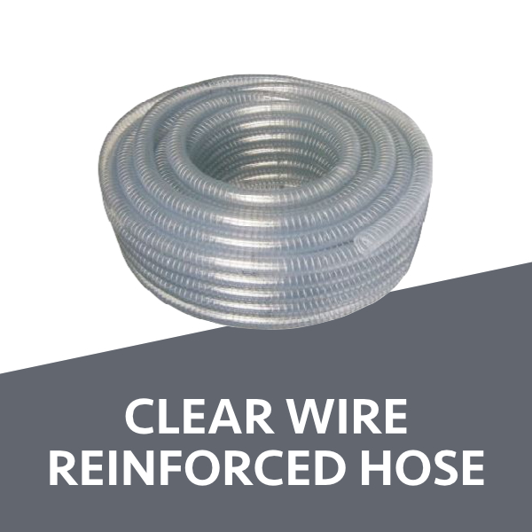 Clear Wire Reinforced Hose